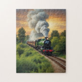 列車 ジグソーパズル (縦)