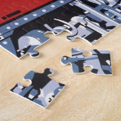 列車 ジグソーパズル (側面)