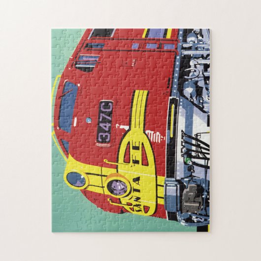 列車 ジグソーパズル (縦)