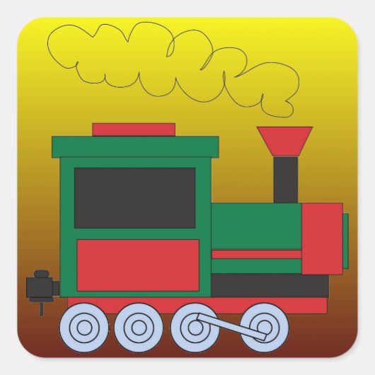 列車 スクエアシール (正面)