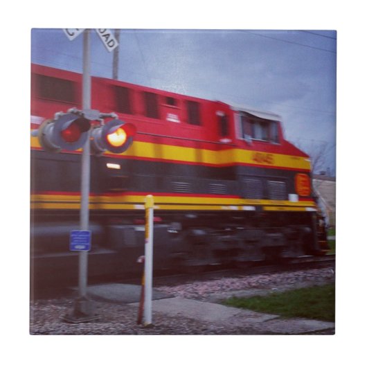 列車 タイル (正面)