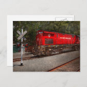 列車 – ディーゼル – モーリストウエリー ポストカード (正面/裏面)