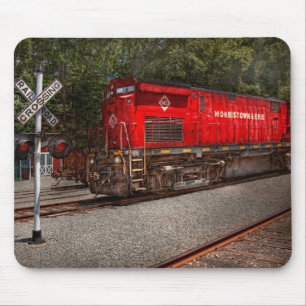 列車-ディーゼル- Morristownエリー マウスパッド