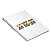 列車 ノートブック (右側)