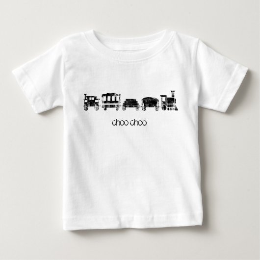 列車 ベビーTシャツ (正面)