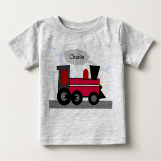 列車 ベビーTシャツ