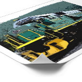 列車 ポスター (角)