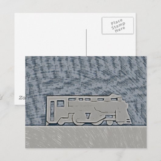 列車 ポストカード (正面/裏面)