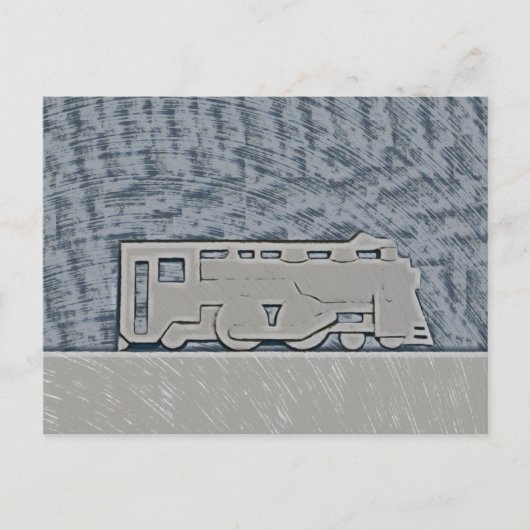 列車 ポストカード (正面)