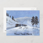 列車 ポストカード (正面/裏面)