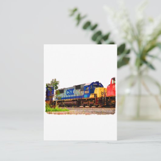 列車 ポストカード (スタンド正面)