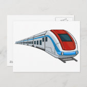 列車 ポストカード (正面/裏面)
