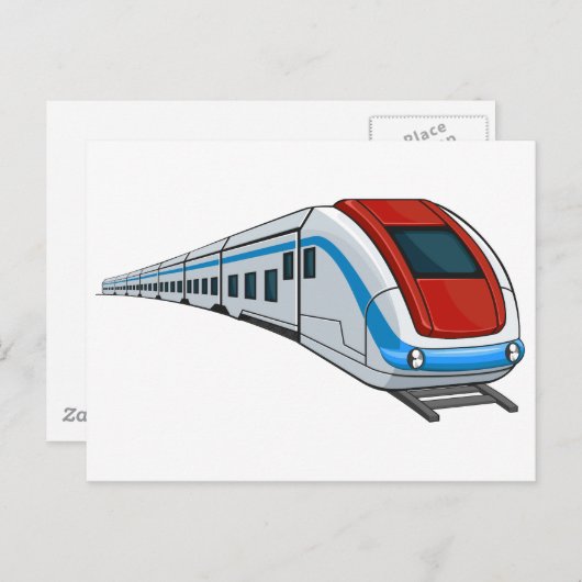 列車 ポストカード (正面/裏面)