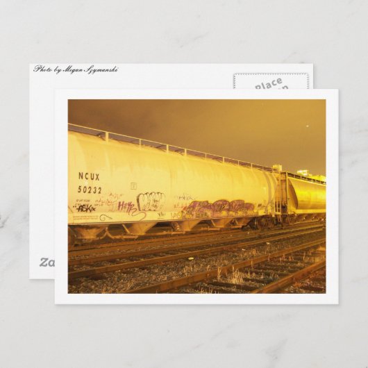 列車 ポストカード (正面/裏面)
