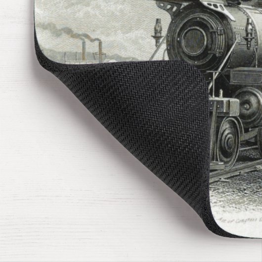 列車 マウスパッド (コーナー)