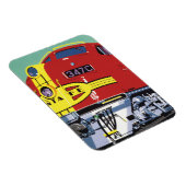 列車 マグネット (右側)