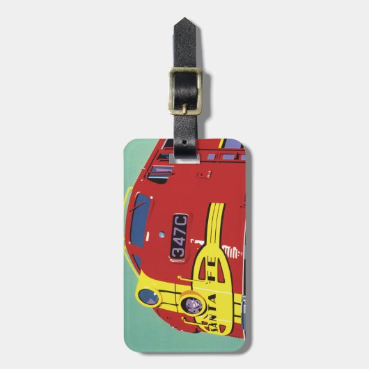 列車 ラゲッジタグ (正面縦)