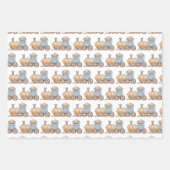 列車 ラッピングペーパーシート (正面3)