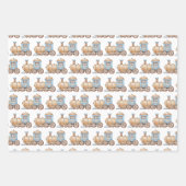 列車 ラッピングペーパーシート (正面)