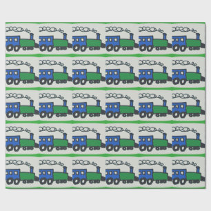 列車 ラッピングペーパー
