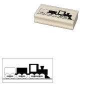 列車 ラバースタンプ (押印)