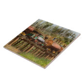 列車 – ロギング – 朝のダンプ1890 タイル (側面)