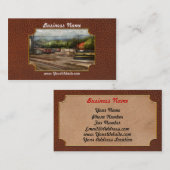 列車 – 列車墓地 名刺 (正面/裏面)