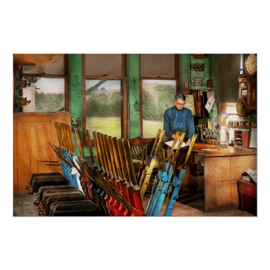 列車 – 制御 – 信号塔1940 ポスター (正面)