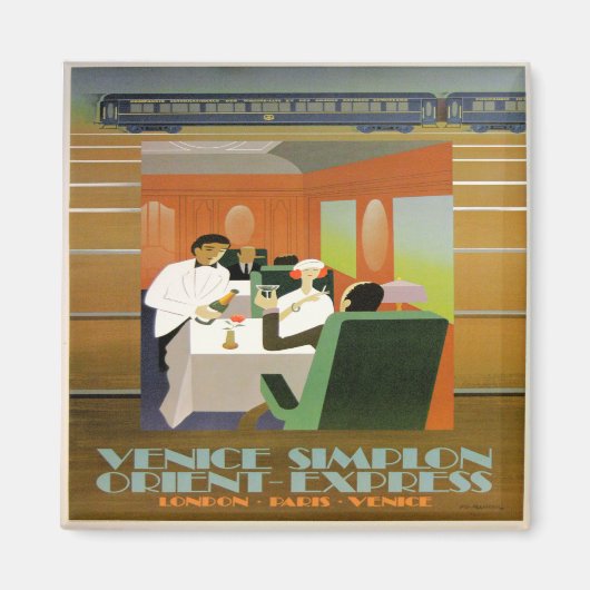 列車、向表現き、 マグネット (正面)