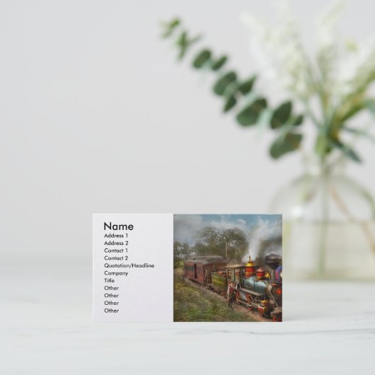 列車 – 天道1896 名刺 (スタンド正面)