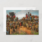 列車 – 市民 – シャンパンフォト1869 ポストカード (正面/裏面)