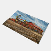 列車 – 機関車 – アパッチ番号23 1868 ドアマット (アングル)