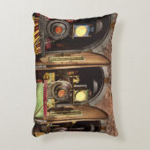 列車 – 牛捕獲技術1869 アクセントクッション (正面(垂直))