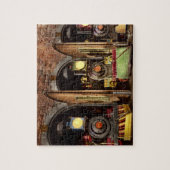 列車 – 牛捕獲技術1869 ジグソーパズル (縦)