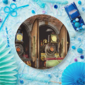 列車 – 牛捕獲技術1869 ペーパープレート (パーティー)