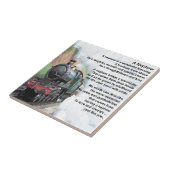 列車-甥の詩 タイル (側面)