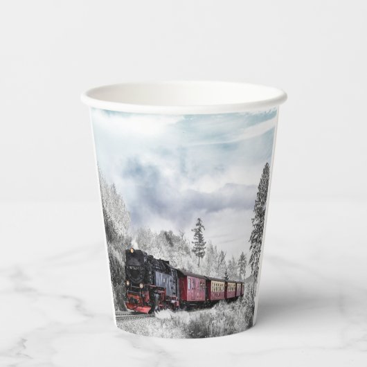 列車 紙コップ (裏面)