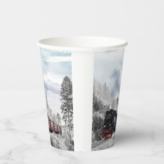 列車 紙コップ (右)