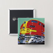 列車 缶バッジ (正面&裏面)