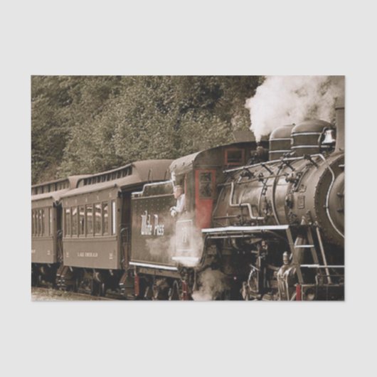 列車 薄葉紙 (正面)