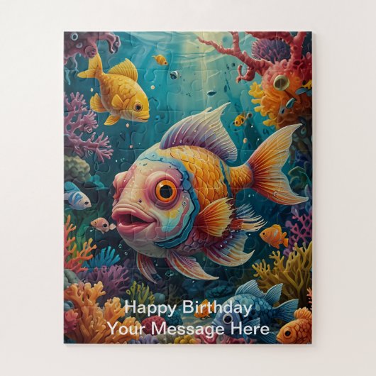 列車、飛行機、海中冒険 ジグソーパズル (縦)