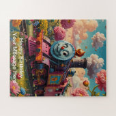 列車、飛行機、海中冒険 ジグソーパズル (横)