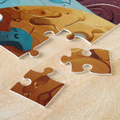 列車、飛行機、海中冒険 ジグソーパズル (側面)