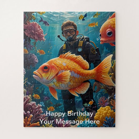 列車、飛行機、海中冒険 ジグソーパズル (縦)