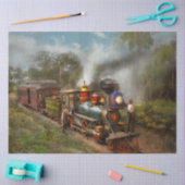 列車- 1896年天気鉄道 薄葉紙 (クラフト)