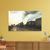 列車#4通#5 キャンバスプリント (インサイチュ (リビング))
