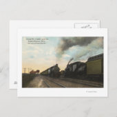 列車#4通#5 ポストカード (正面/裏面)