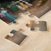 列車 – Catskill, NY – 出発を待つ1902 ジグソーパズル (側面)