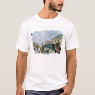 列車frで走行するLouthロンドン王室のな郵便 Tシャツ