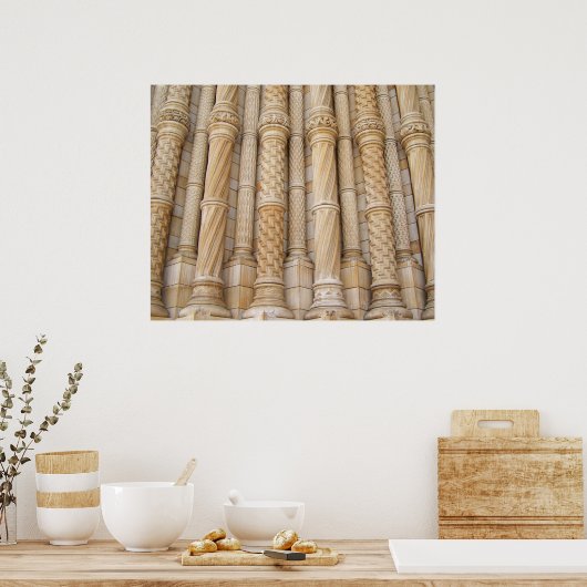 列 ポスター (キッチン)